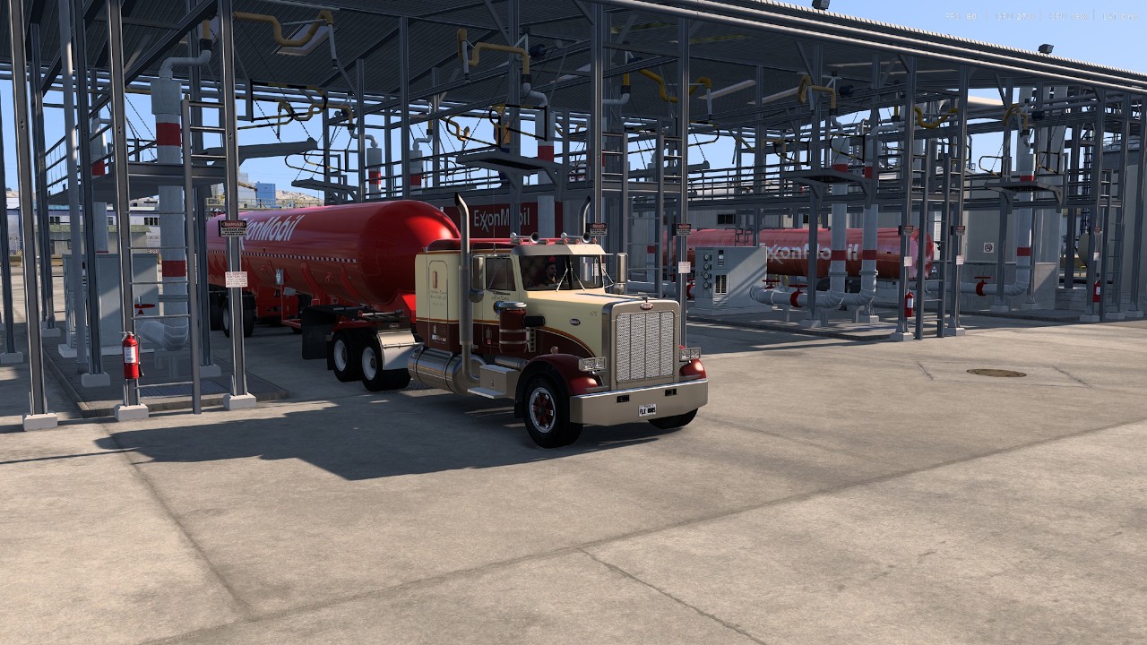 American Truck Simulator V1.58 - Peterbilt 359 - Kingman (AZ) to Albuquerque (NM) - 4K UHD