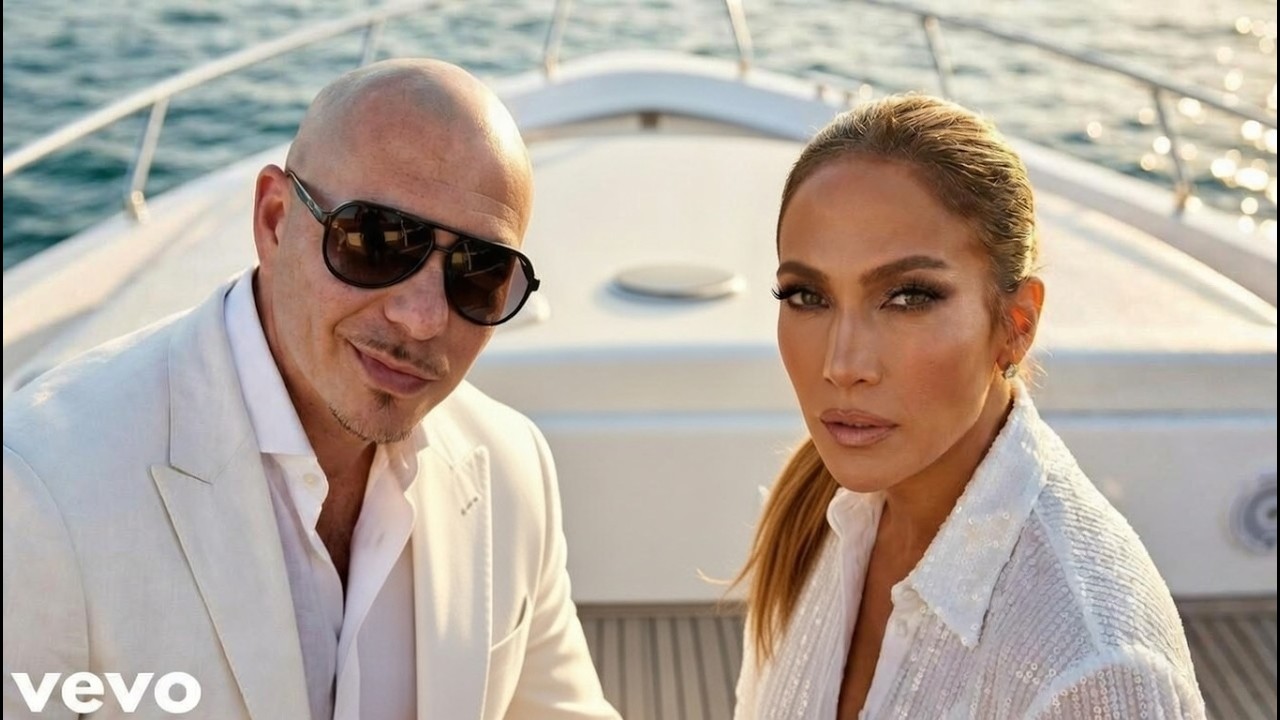 Pitbull x Jennifer Lopez - On Fire Tonight (Lyrical Music Video)
