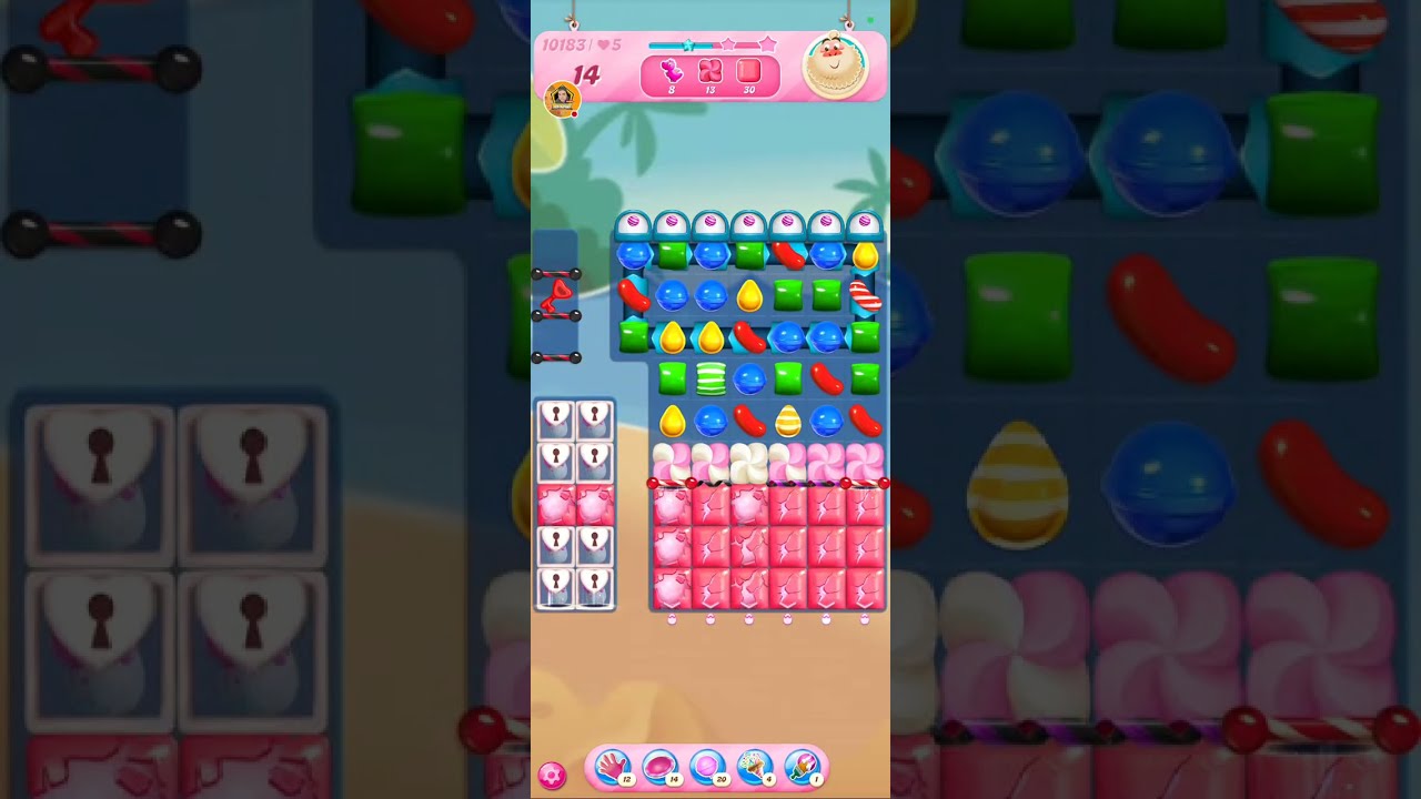 CANDY'S CRUSH SAGA LEVEL 10181 to 10190