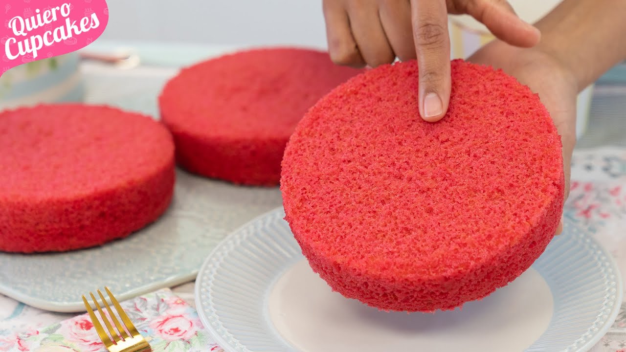 BIZCOCHOS DE COLORES PERFECTOS CON ESTOS TRUCOS | QUIERO CUPCAKES