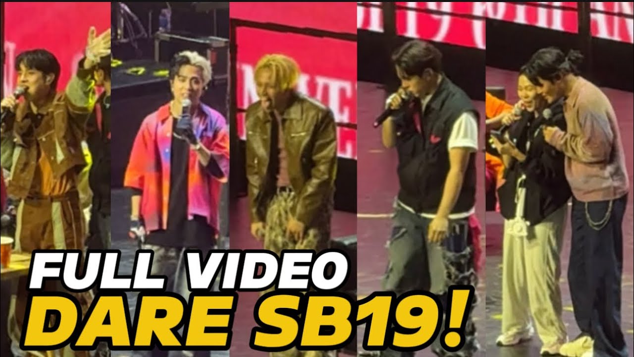[FULL] 🔴 DARE SB19 | Stell ginaya si Ken, Ken nag 1999 ni Josh, Pablo sings with Fan,Grabe si Justin