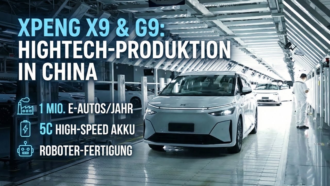 Xpeng X9 & G9: So läuft die Hightech-Produktion in China