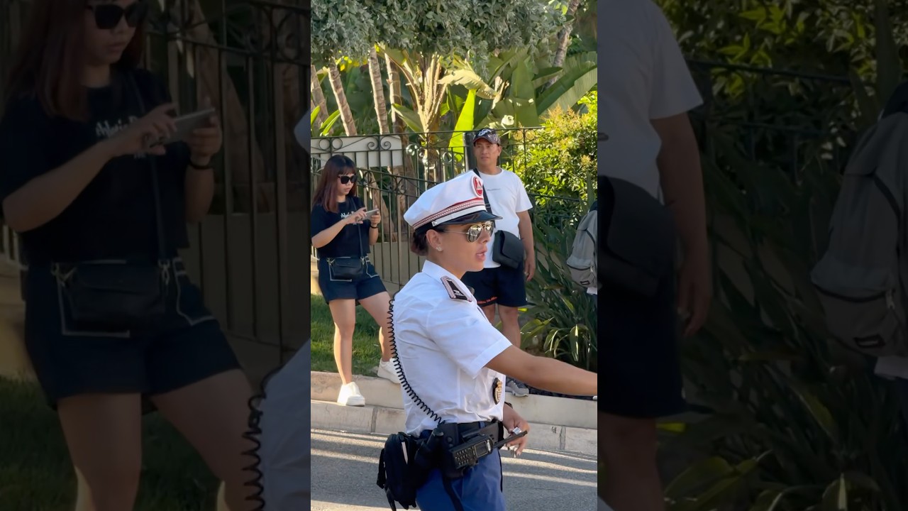 Beautiful police officer #monaco #millionaire #luxury #life