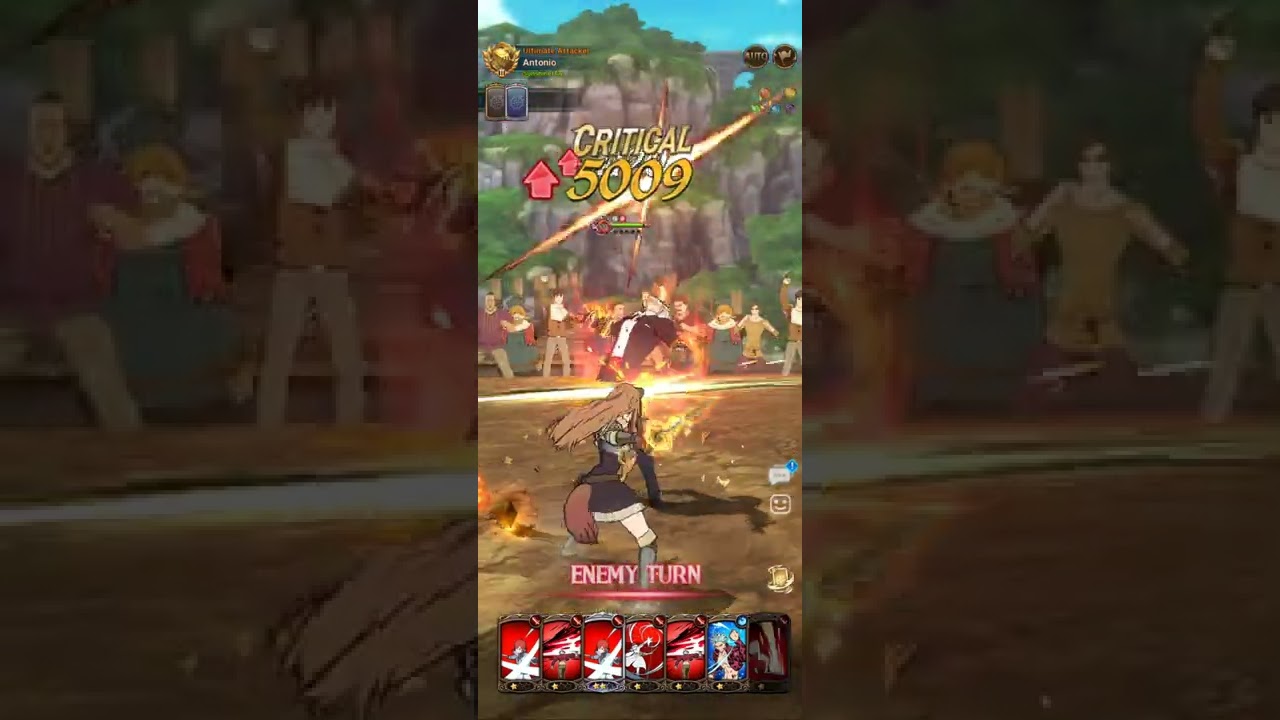 7ds grand cross- pvp human team