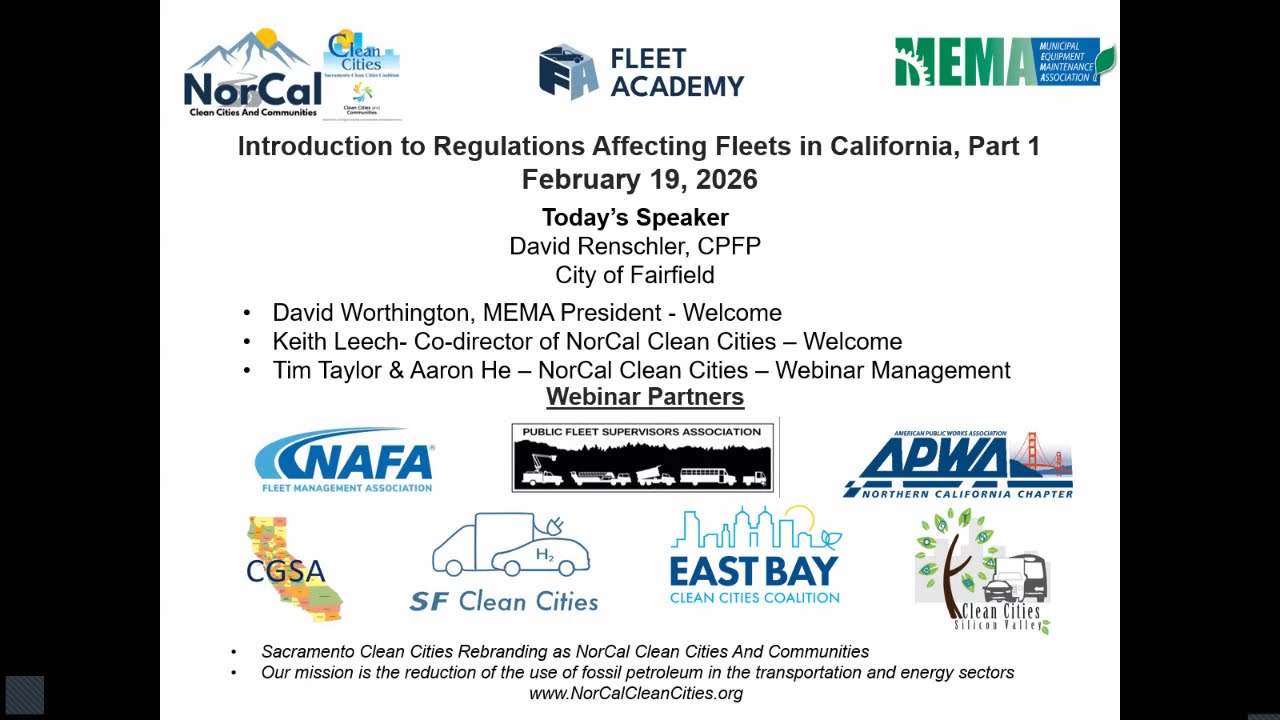 Fleet Efficiency Webinar - 02/19/2026