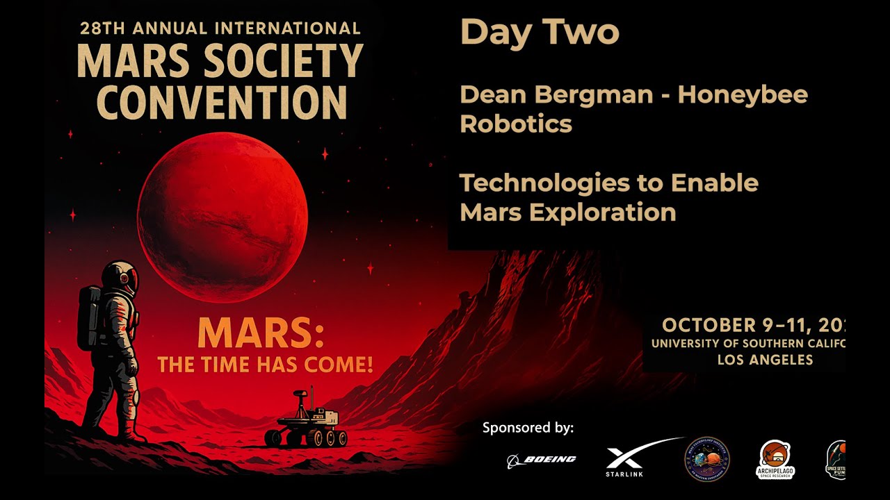 Dean Bergman - Honeybee Robotics - Technologies to Enable Mars Exploration