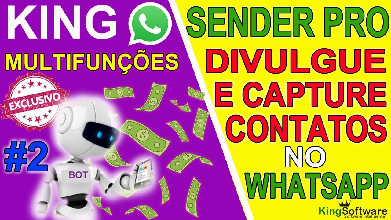 NOVO SOFTWARE WHATSAPP MARKETING   ENVIE MENSAGENS E CAPTURE CONTATOS Ep. #2
