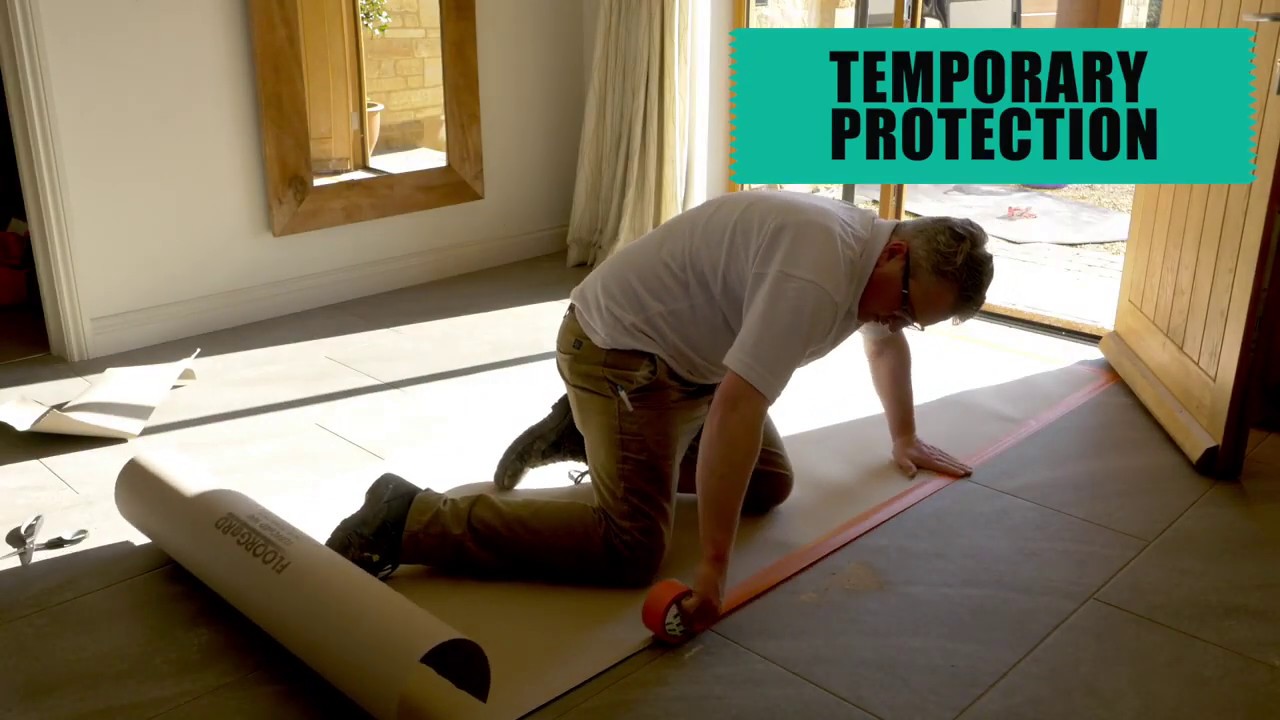 Temporary Floor Protection and Marking Tape
