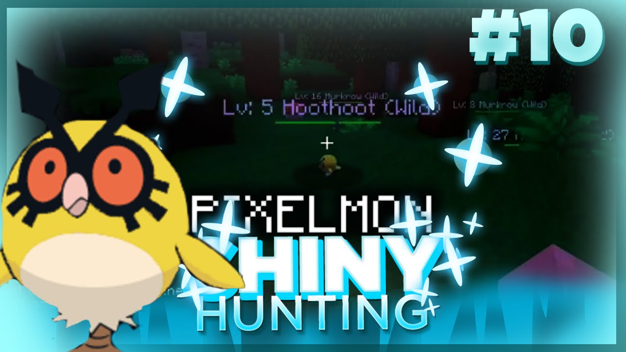 EPIC PYGMY SHINY HOOTHOOT!! Live Reaction! Pixelmon Minecraft Shiny Pokemon! #10