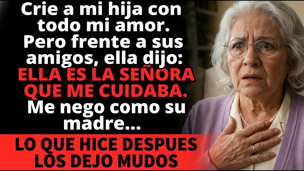 Mi Hija Me Presento A Sus Amigos Como 'La Senora Que Me Cuidaba De Ninos'... Frente A Todos