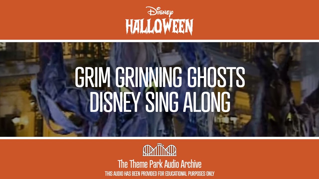 Grim Grinning Ghosts From Disney Sing Along | Disney Halloween