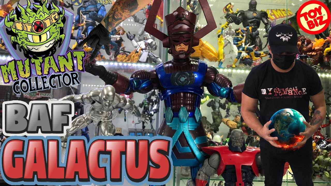 GALACTUS BAF Marvel Legends ToyBiz Video 2021 | Review! Historia! y Heraldos!