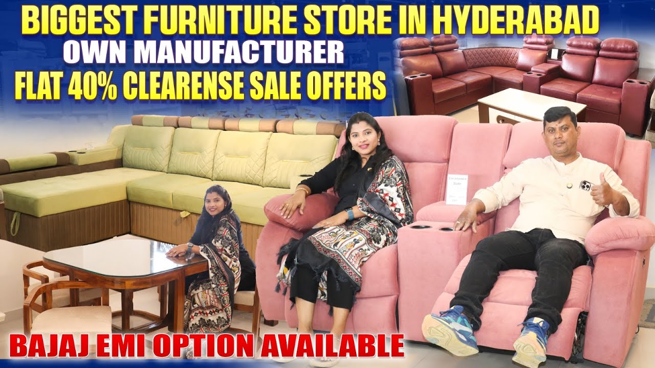Trendy Woods Furniture  ఫ్యాక్టరీ ధరలకే క్లియరెన్స్ సేల్ | Up to 40% డిస్కౌంట్ | Home Makeover Deals