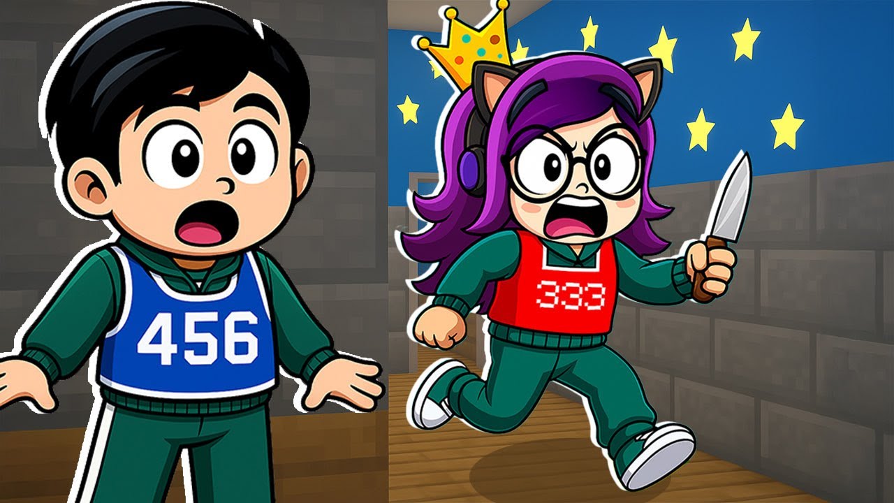 TROLLEO a MI FAMILIA en El JUEGO DEL CALAMAR 3 en ROBLOX! | Karim Juega