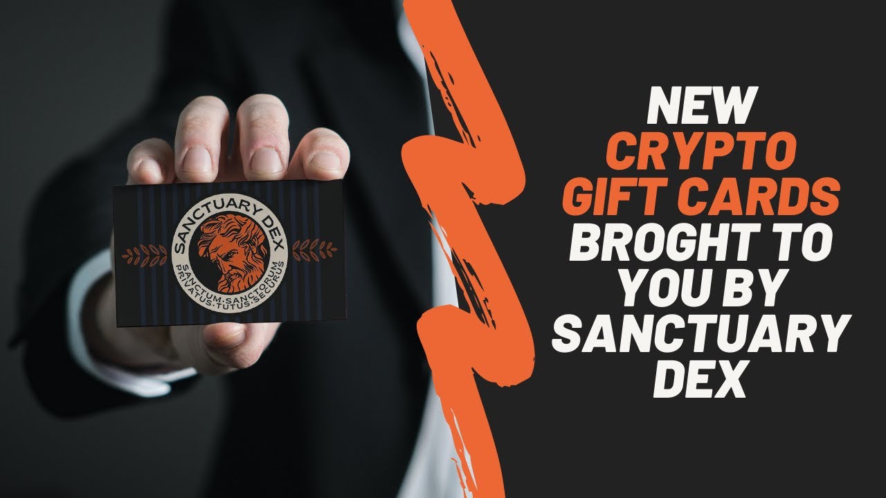 INTRODUCING CRYPTO GIFT CARDS | The Sanctuary Card