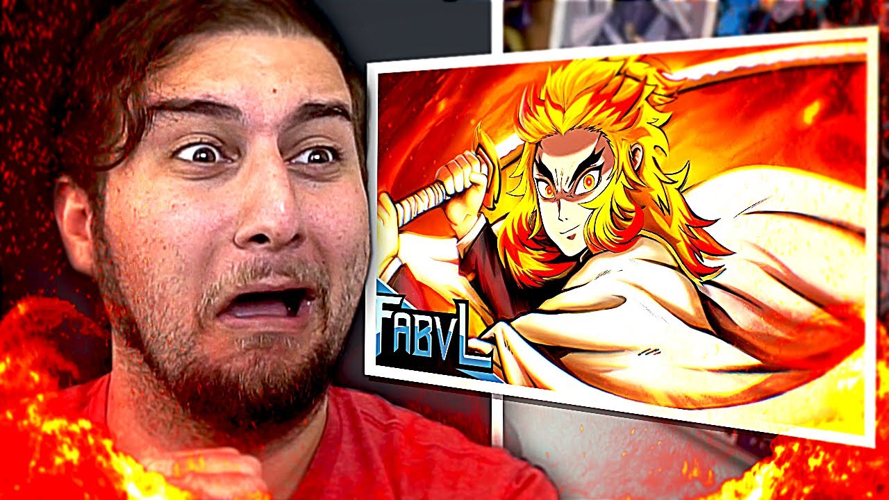 THIS IS 1000% HAS SPOILERS 🔥🔥 | Kaggy Reacts to RENGOKU SONG - Heart Ablaze | FabvL [Demon Slayer]