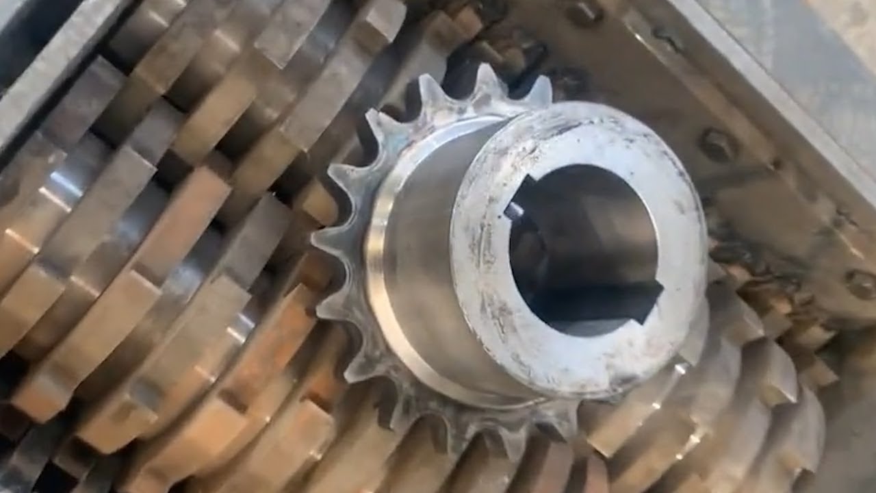 Extreme powerful crusher machines fast crushing everything for new recycle.Shredder!#10