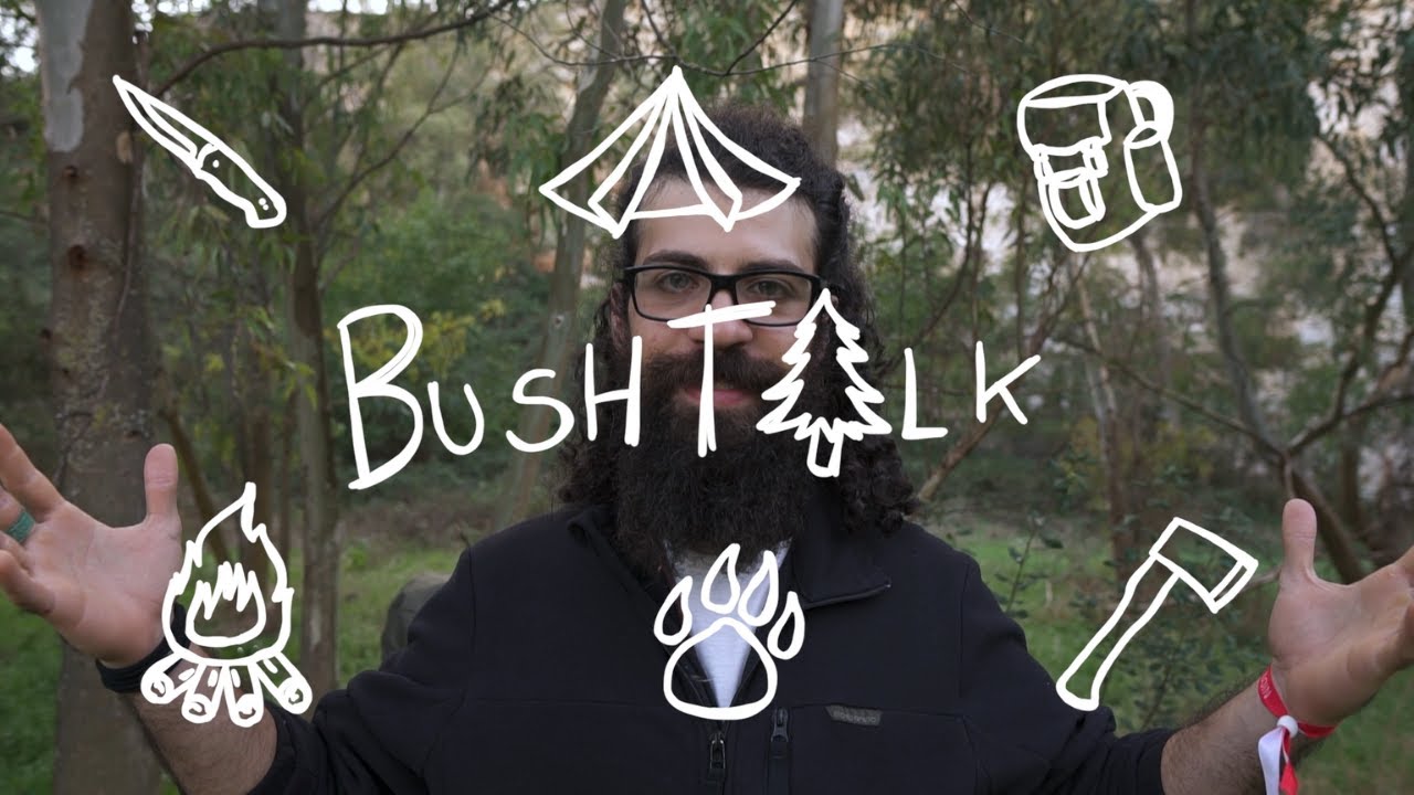 BushTalk - Cena da Barbone nel nuovo Braciere, Neck Knife, Patate e Cipolle sul Fuoco - Ep.1