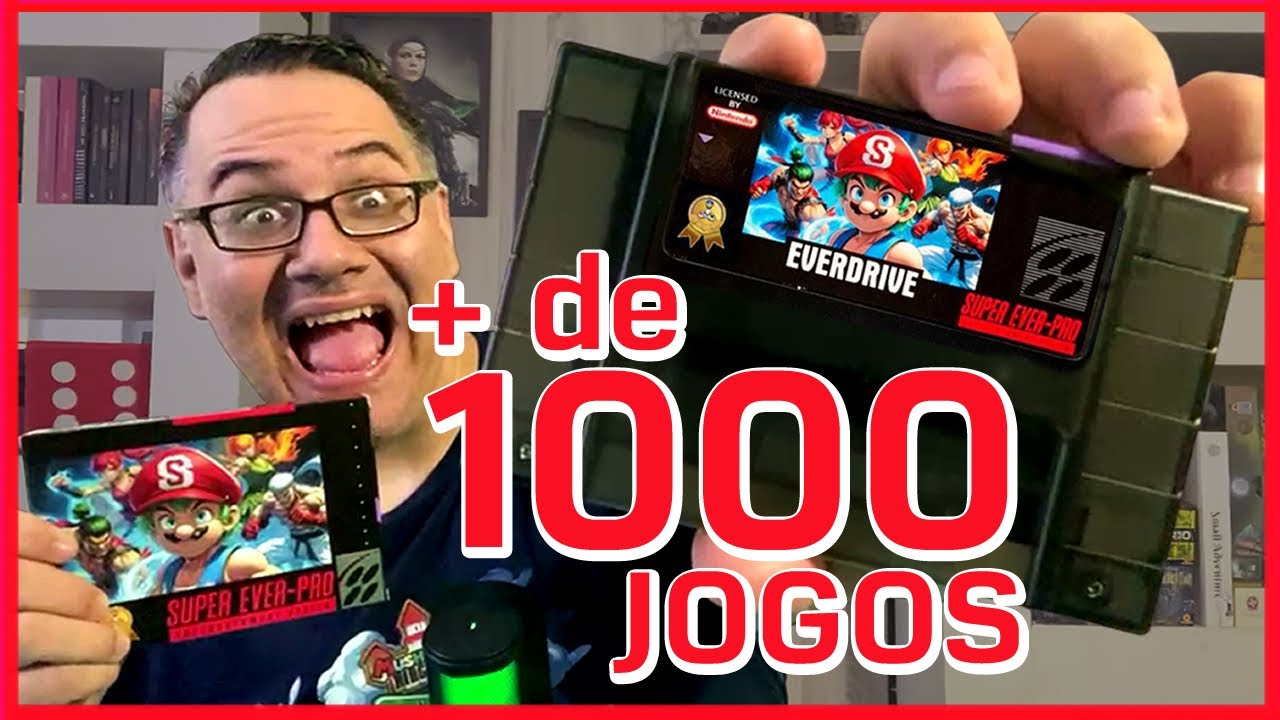 Super Ever Pro: O Cartucho Everdrive de Super Nintendo com mais de Mil Jogos