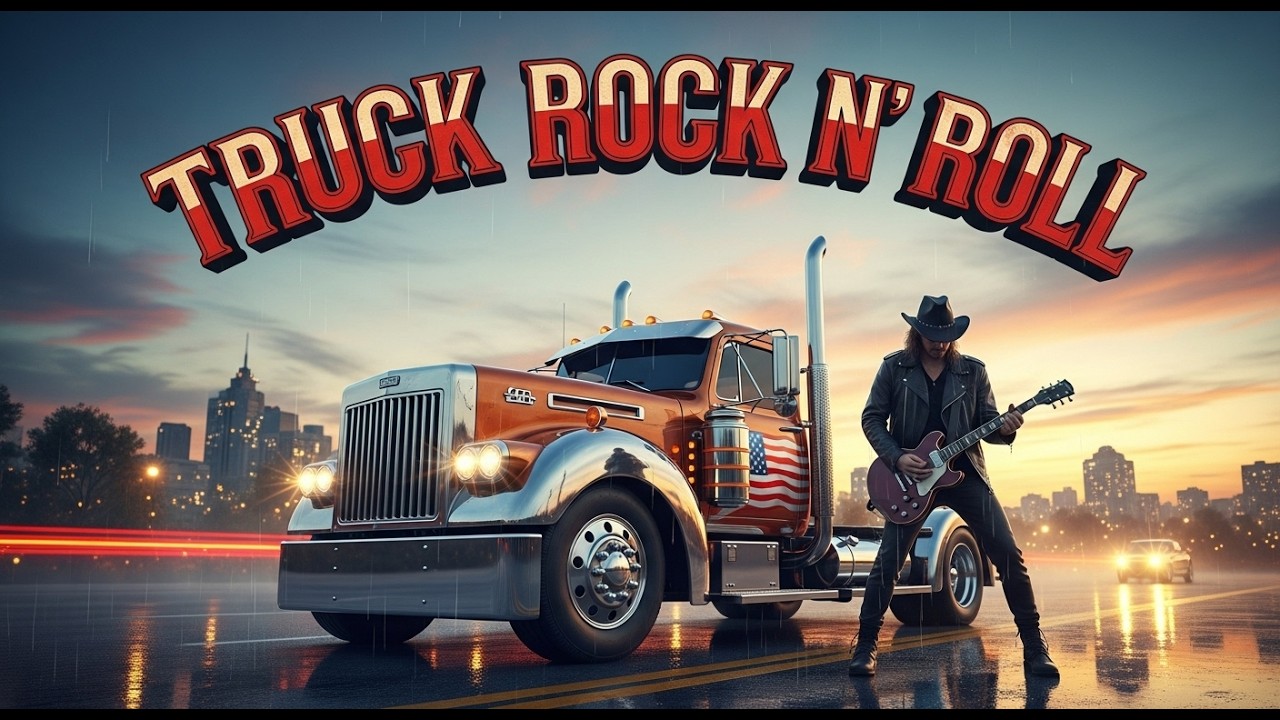 Truck Driver Rock Playlist 🚛 Classic Rock Hits for Night Highway Drives