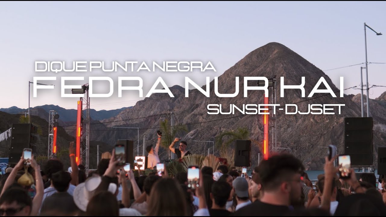 FEDRA NUR KAI – Live DJ Set at GOZEN SUNSET | Punta Negra, Argentina.