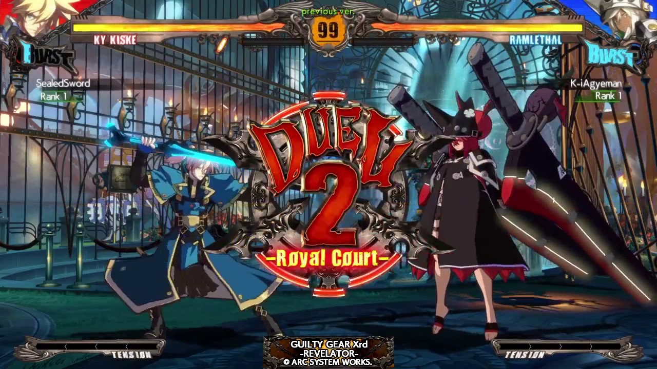 Guilty Gear Xrd Rev - Ky Vs Ram 2