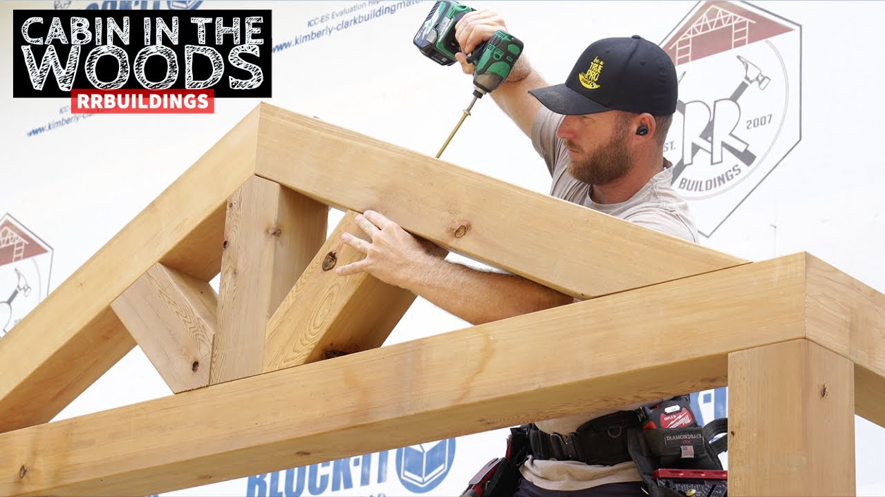 Building a Small Timber Frame Porch, PLUS the Hardest Metal Siding Install