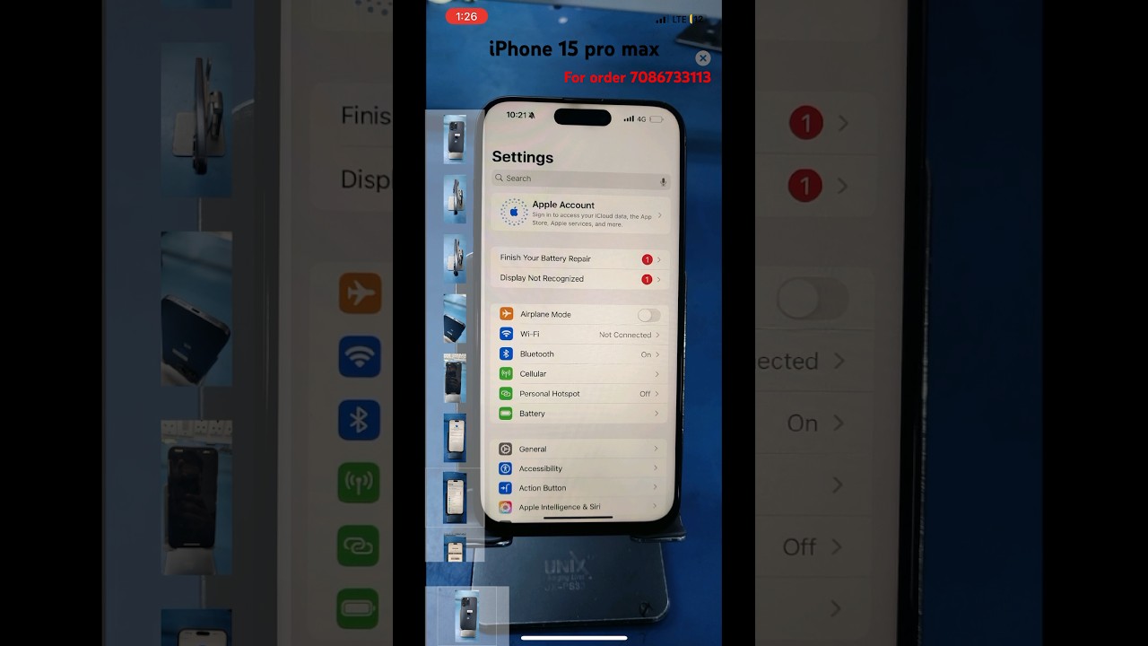 iPhone 15 pro max (8/256GB)