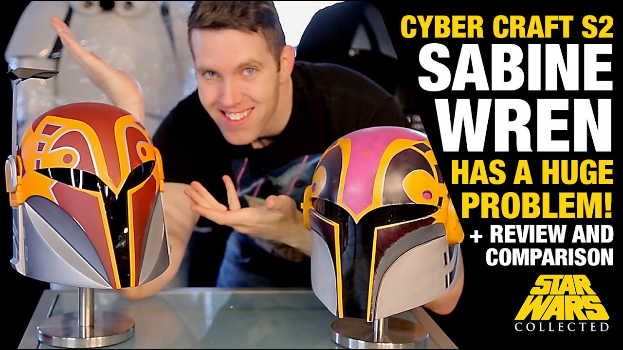 Cyber Craft Sabine Wren Season 2 Helmet Review - Huge Problem!