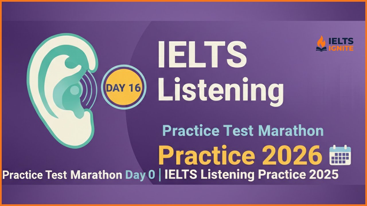 IELTS Listening Practice Test Marathon Day 16 | IELTS Listening Practice 2025