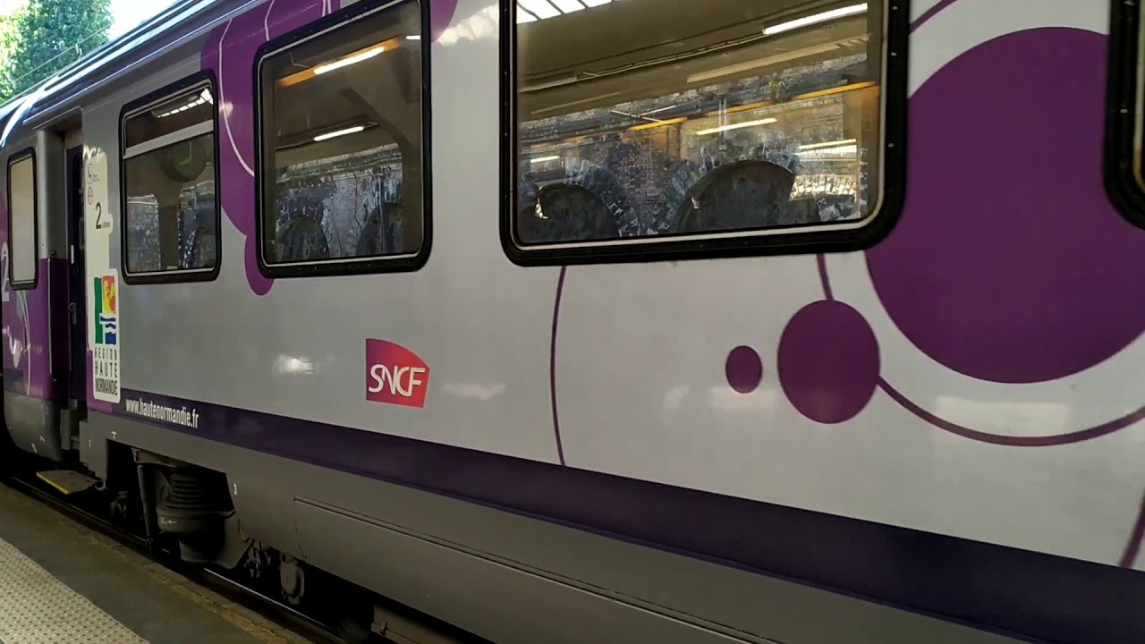 (TER/TGV)Compilation de TER Normandie et Rhône Alpes +TGV