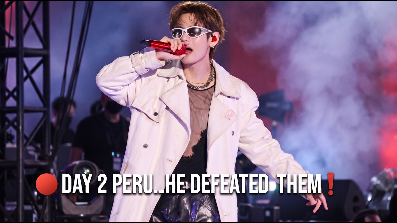 WHAT IS WRONG WITH TAEHYUNG?! The Peru Stage Incident That Left the Whole World Speechless!