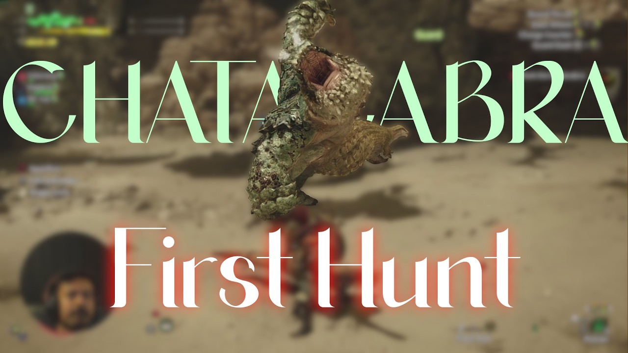 Our FIRST Chatacabra Hunt Was Pure Chaos | Monster Hunter Wilds Co-Op