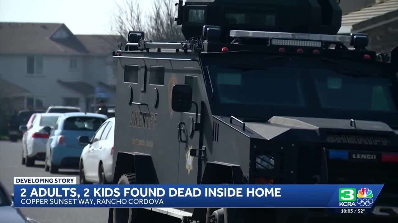 Rancho Cordova shooting that killed 4 believed to be murder-suicide