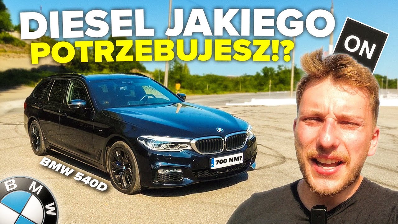 BMW 540d G31- To gangus z plecakiem. #AUTObiografia