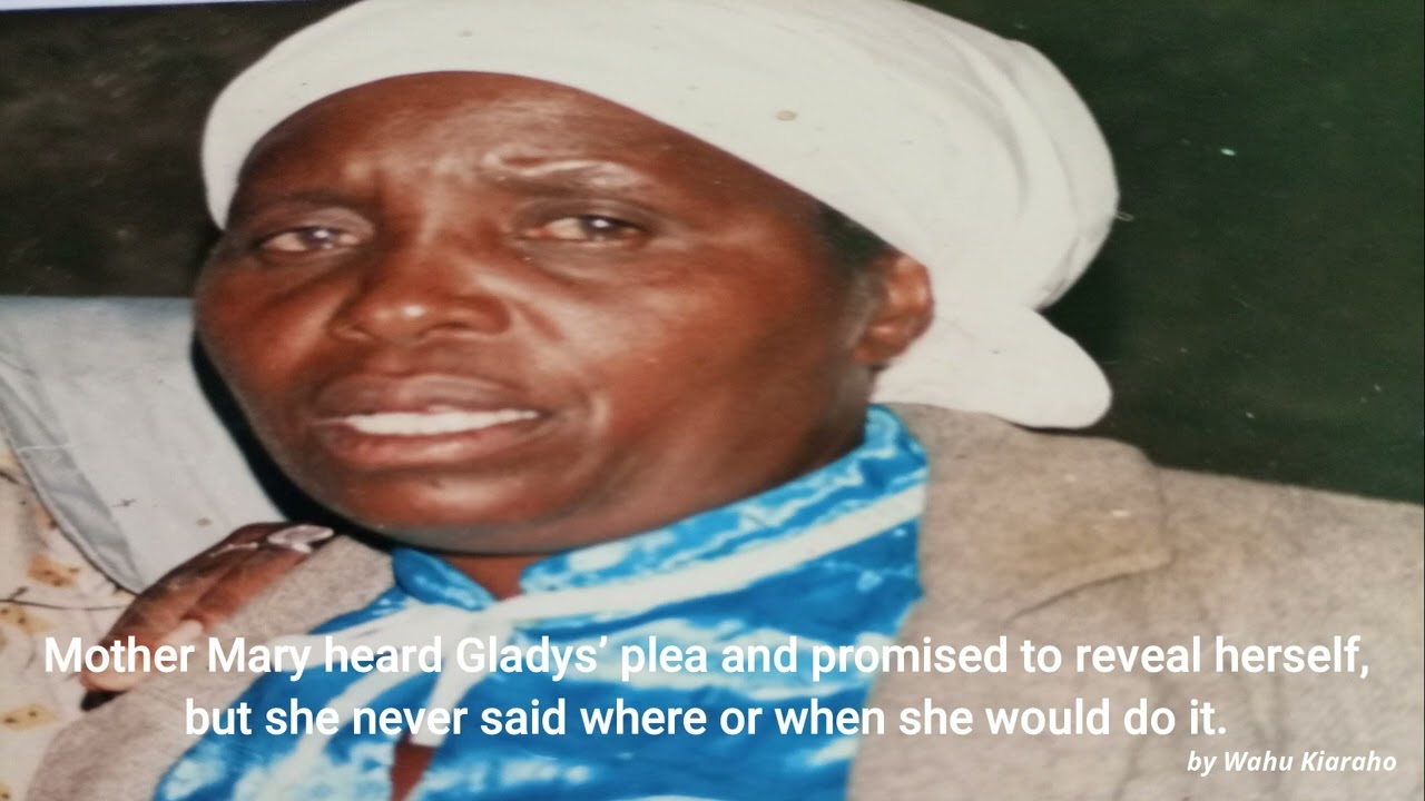 The Apparition of Mother Mary kneeling on the Rooftop of Gladys Wambui's Home