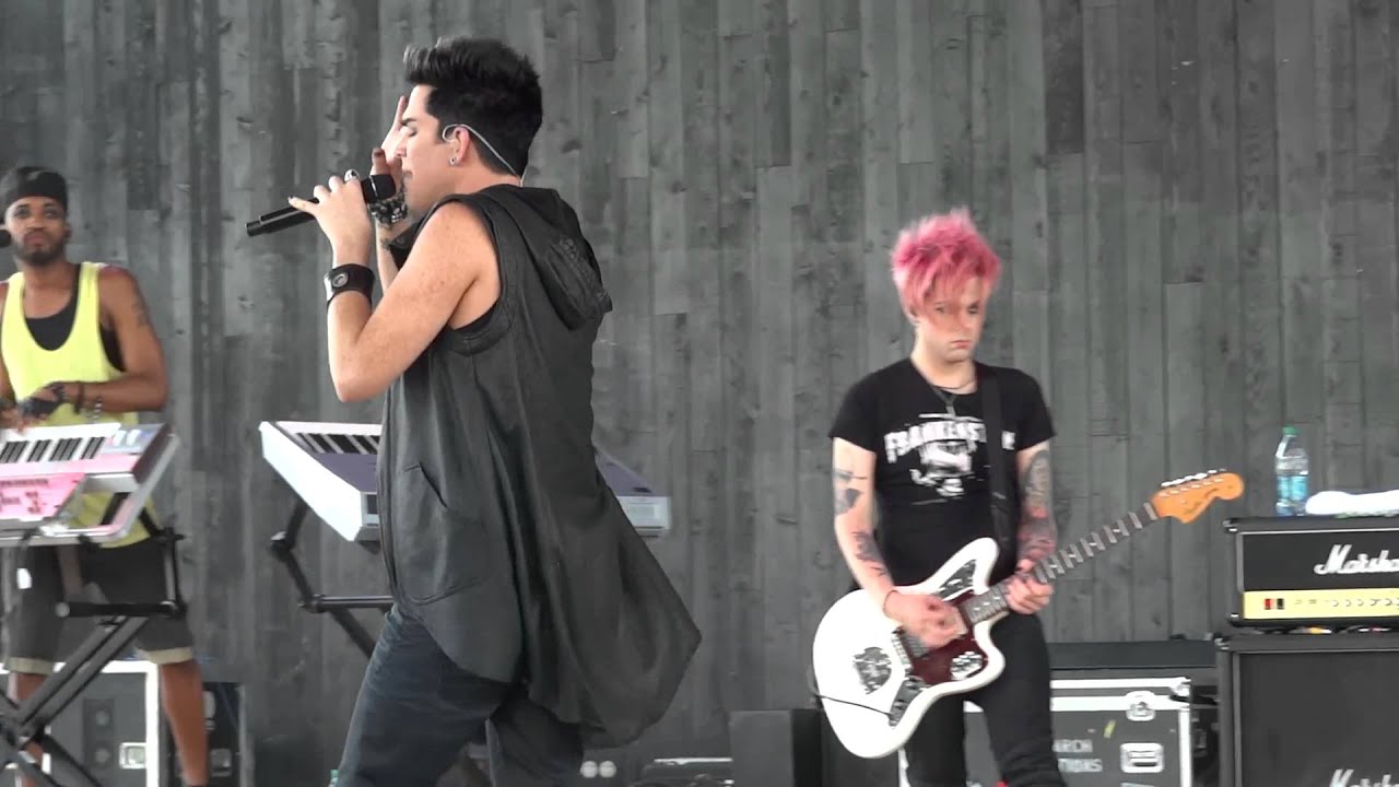 Adam Lambert - Shady - Six Flags Fiesta - 7/26/12