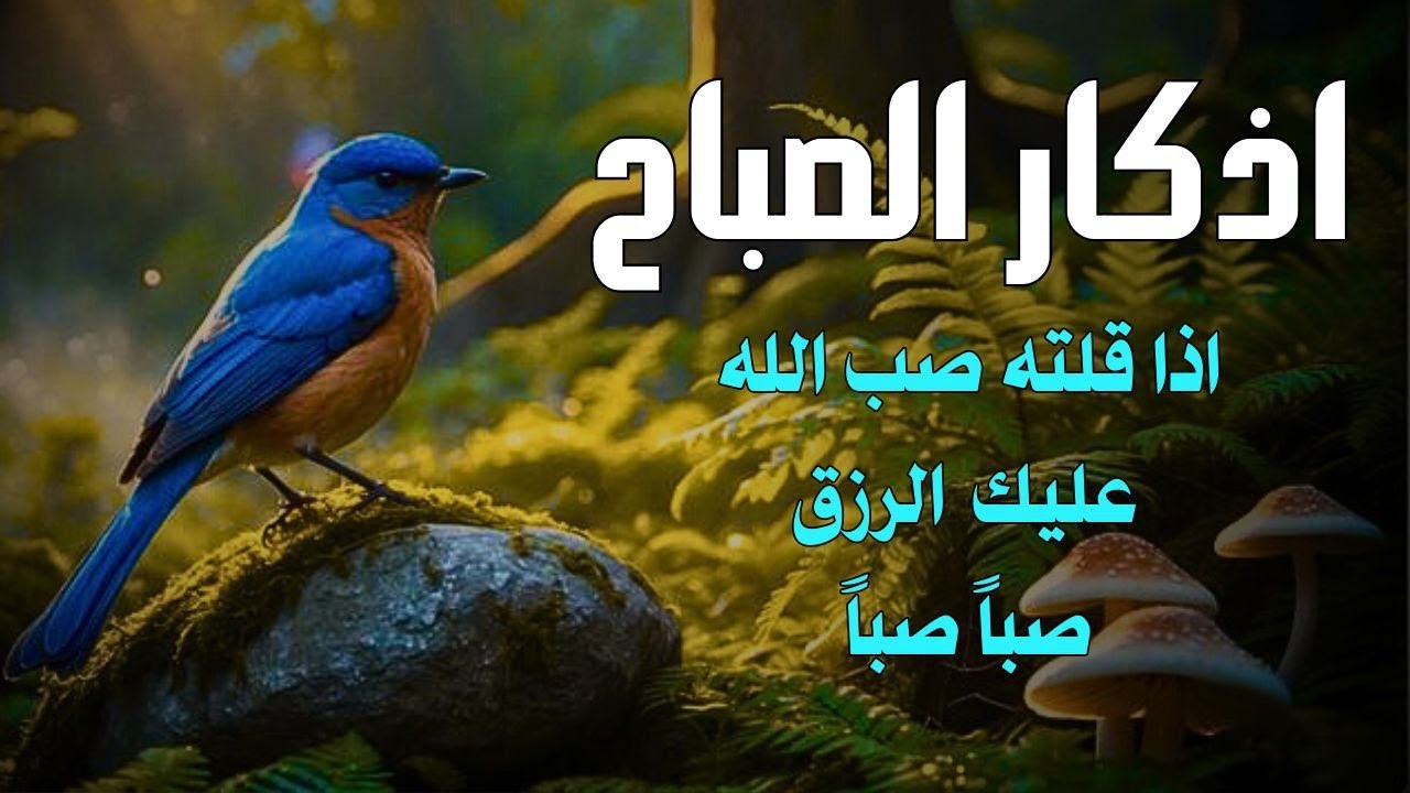 اذكار الصباح ☀️ لجلب الرزق وتحصين البيت من كل شر