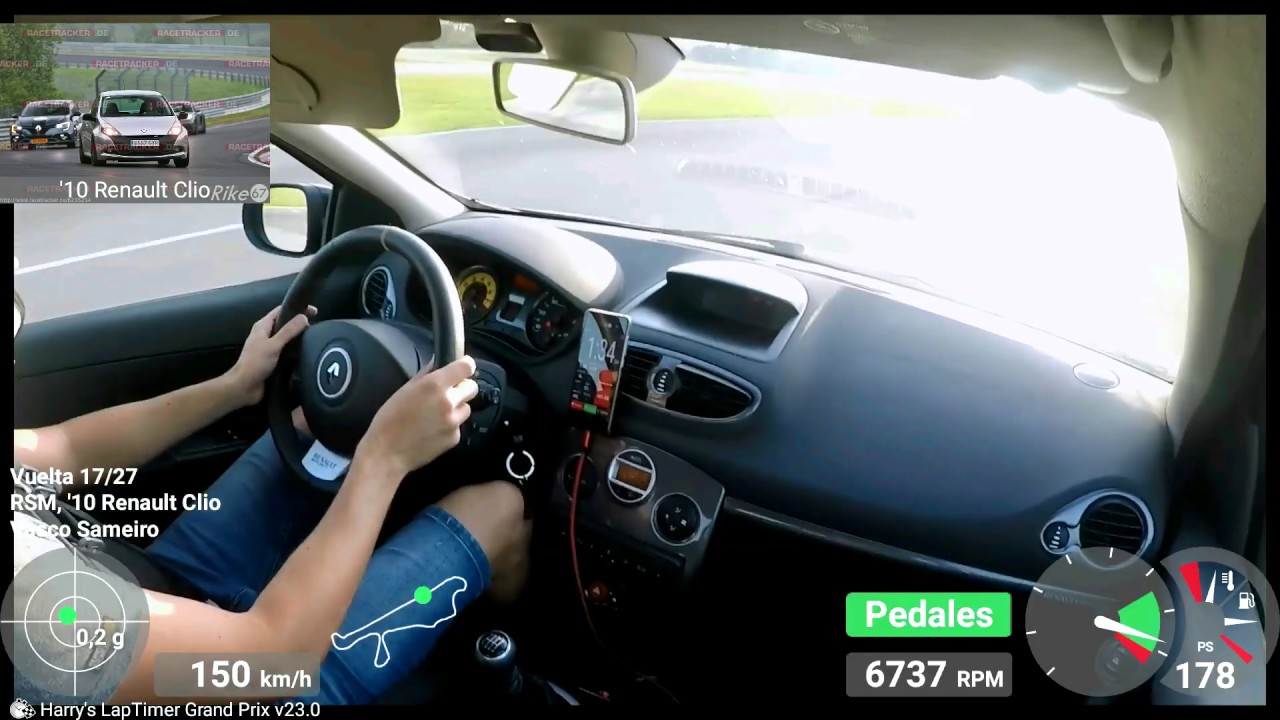 Clio rs 203 1.35 Circuito vasco sameiro (braga)