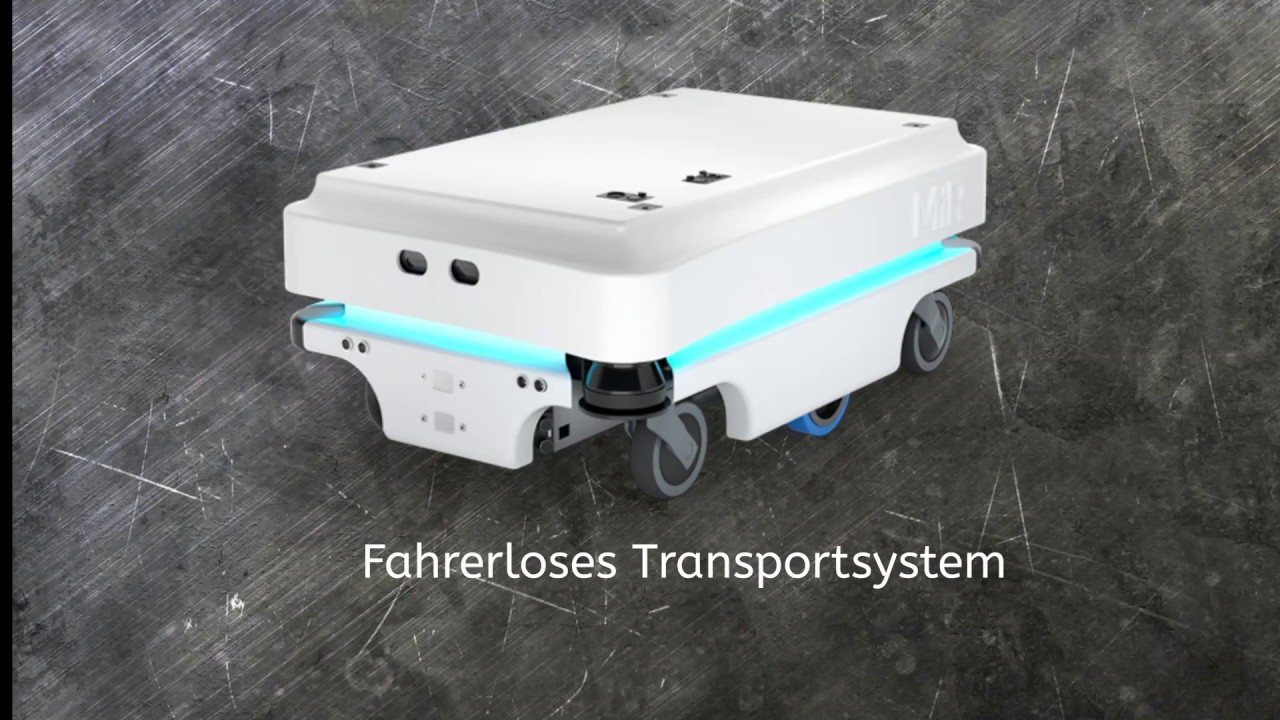 Logistiklabor Maschinenbau | Logistik 4.0 mit einem fahrerlosen Transportfahrzeug