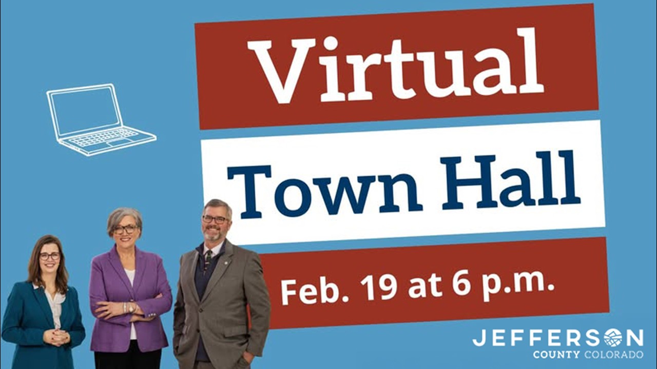 Jeffco Board of County Commissioners Virtual Town Hall – Feb. 19, 2026