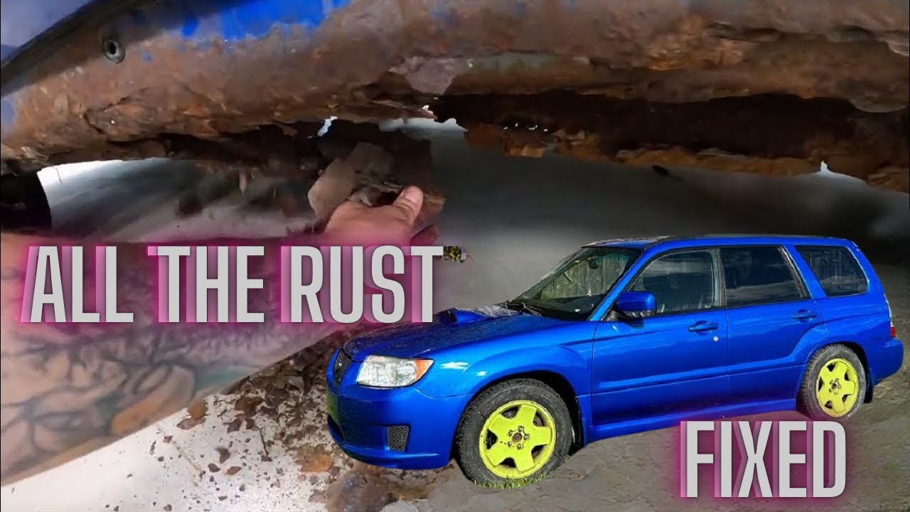 Subaru Forester XT - Ремонт ржавчины и перекраска - Subie Savers!