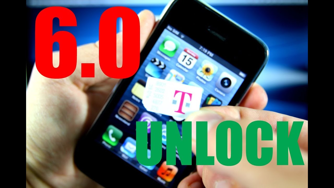 How To Unlock iPhone 3Gs 6.0 for T-mobile & Fix No Service Error - 5.16.07 Redsn0w 0.9.15b3