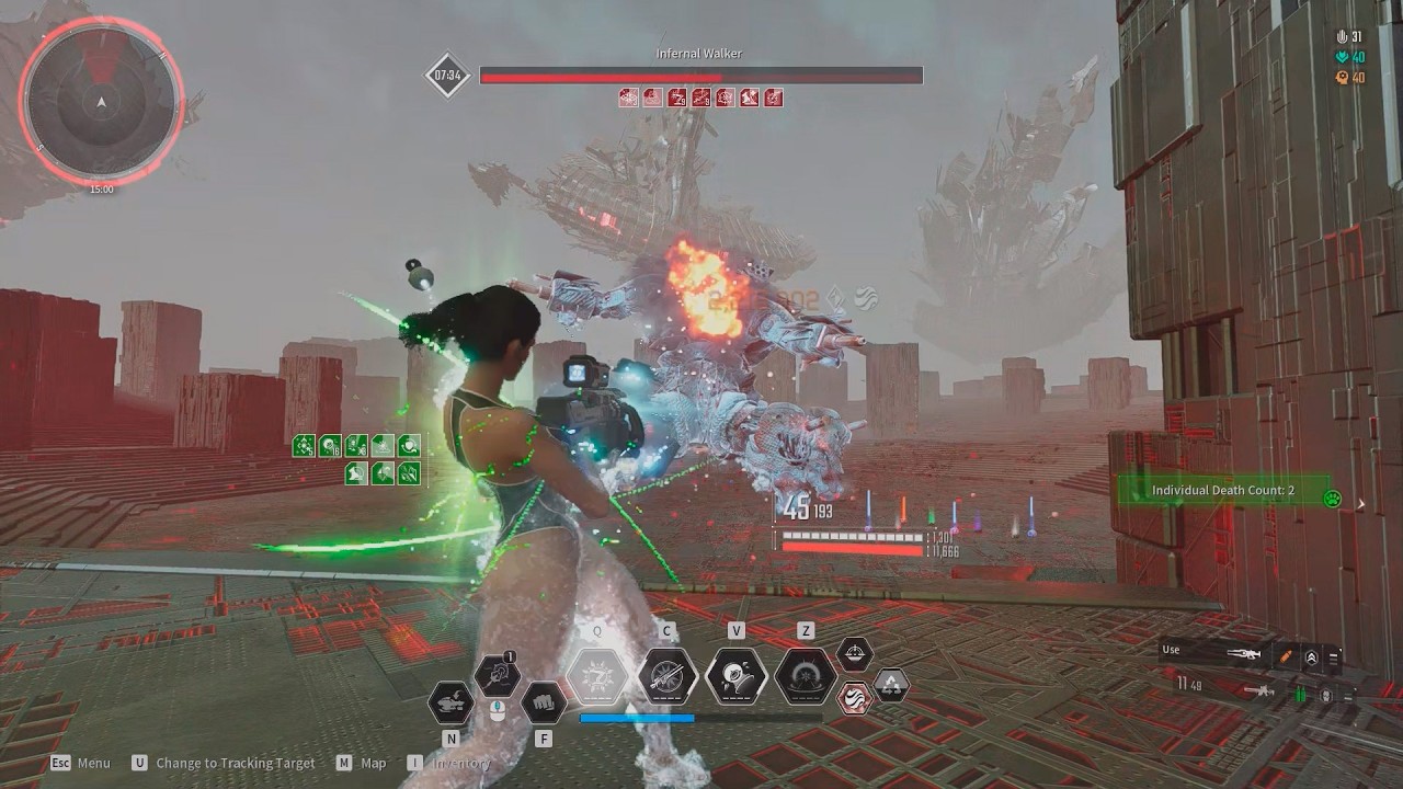 Hailey Infernal Walker Challenge (Cold Heart) + Build | The First Descendant