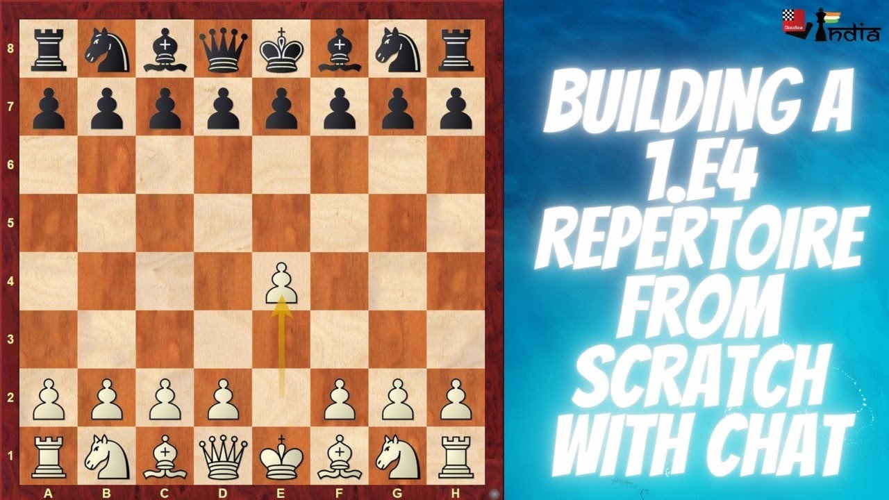 Building 1.e4 repertoire from scratch with the Chat | ft. Biswa Kalyan Rath
