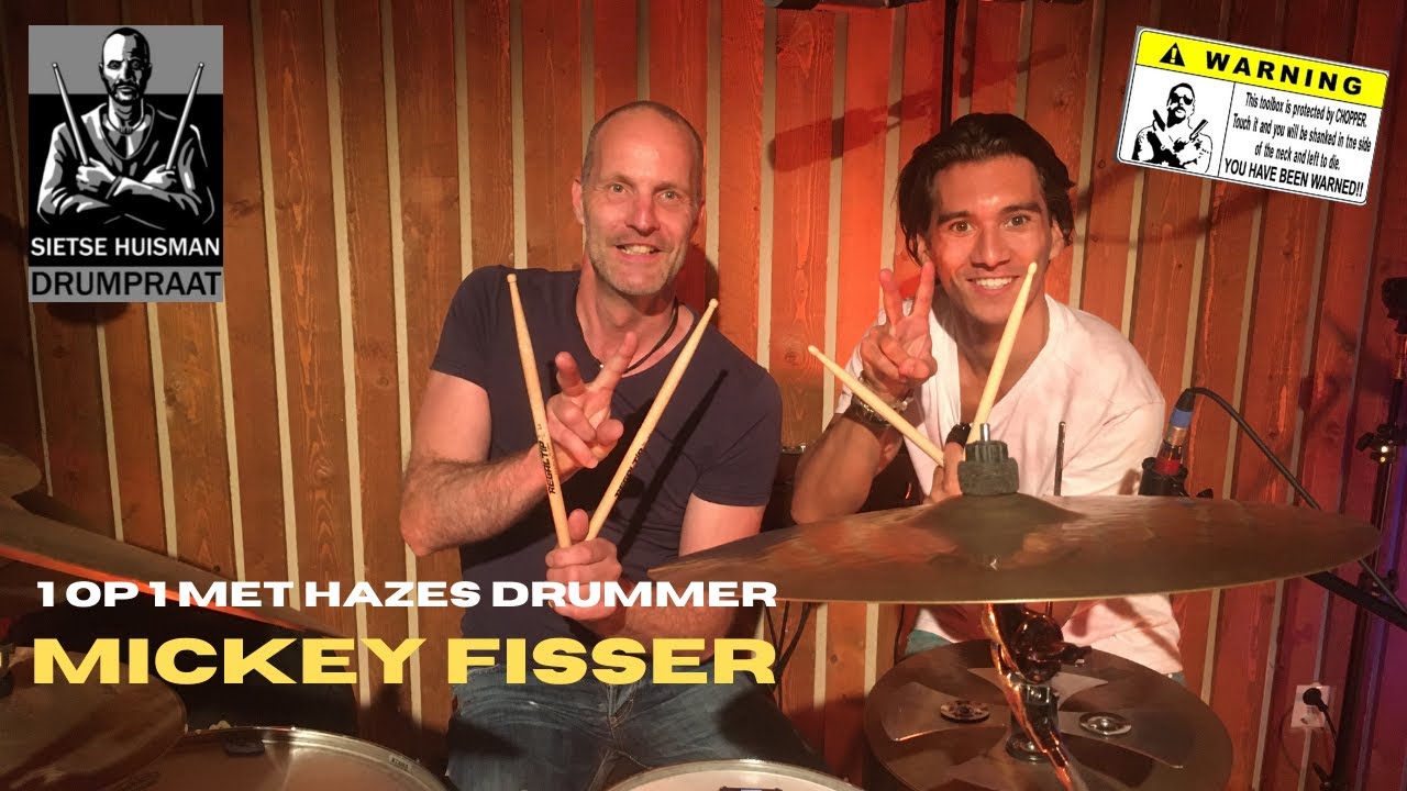 Drumpraat S1 A4 met Mickey Fisser