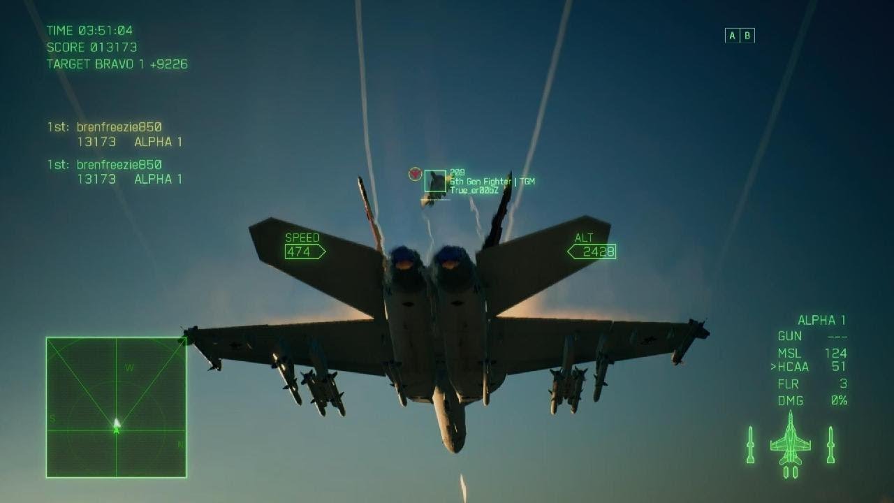 ACE COMBAT 7: SKIES UNKNOWN 1v1