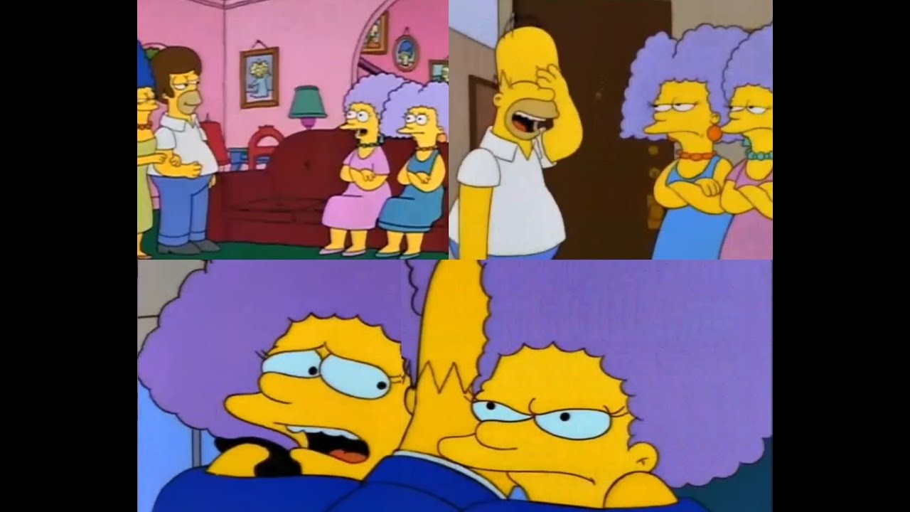 Los Simpson - Paty y Selma vs Homero Pt1 [Latino]