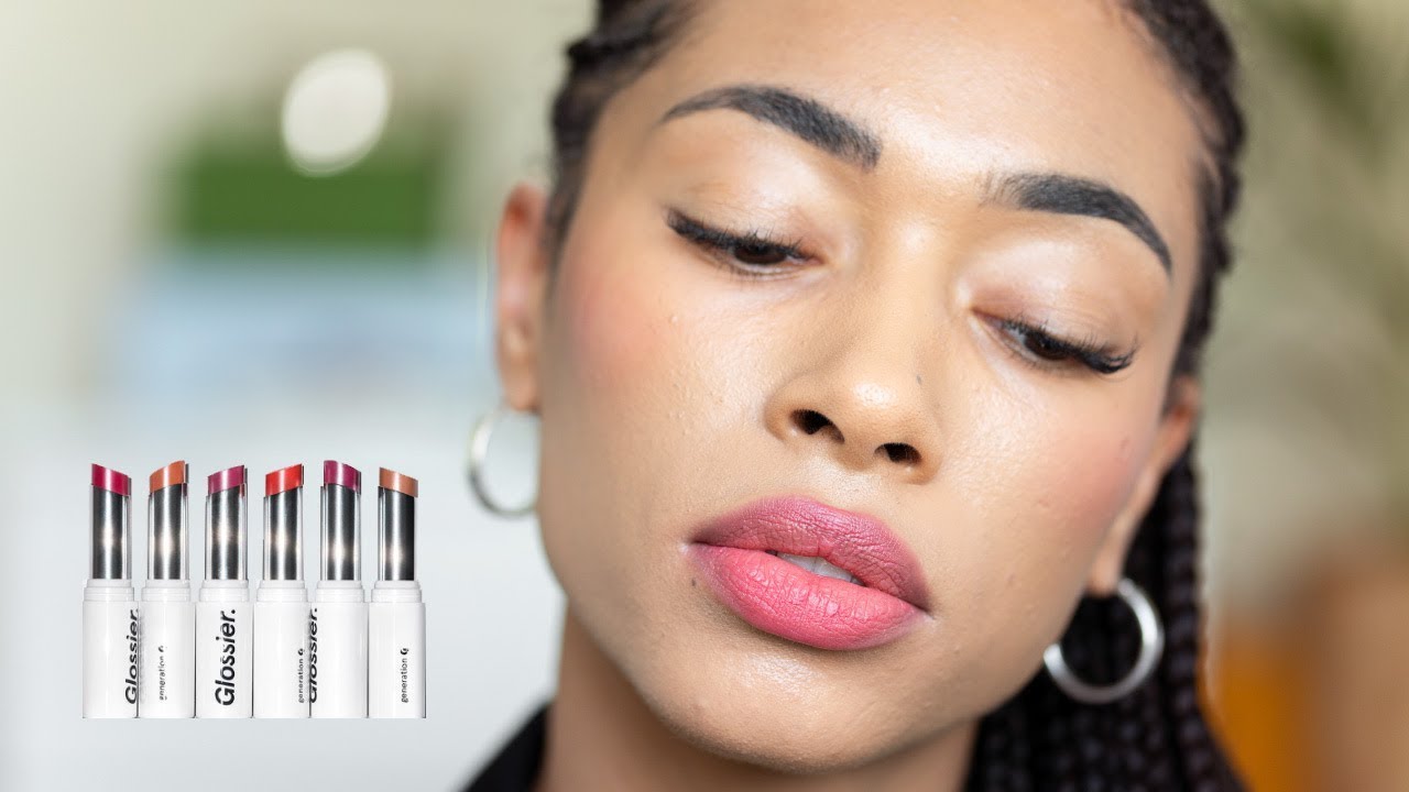 Glossier Generation G Lipsticks & Swatches