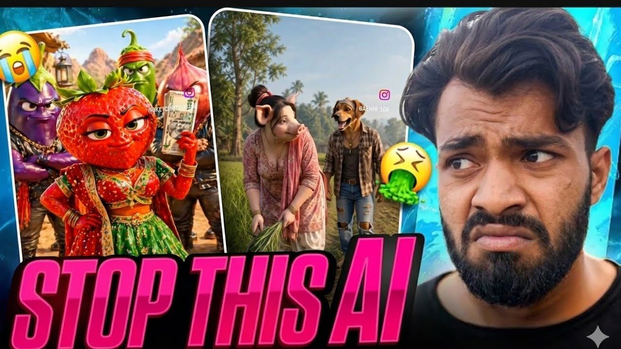 Worst india,, this Ai videos// Too much 🤮